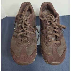 Skechers Women's Size 7.5 Brown Leather Walking Sneakers # 46416